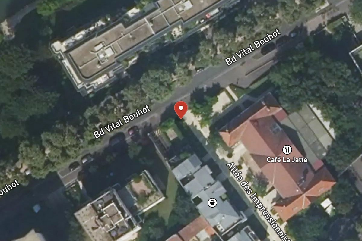Vue satellite — 9 Allee des Impressionnistes