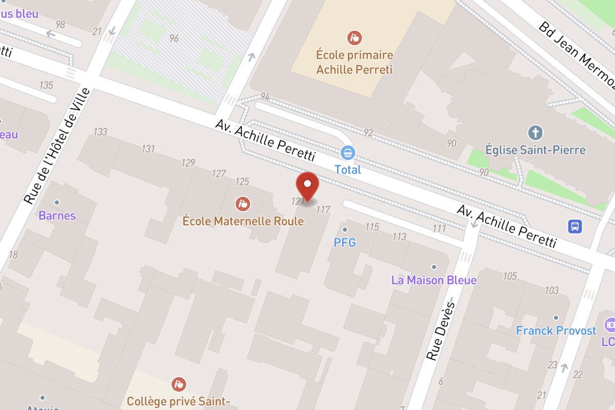 Plan de situation — 119 Avenue Achille Peretti