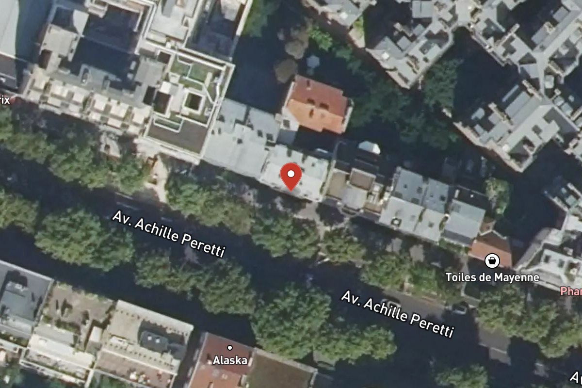 Vue satellite — 120 Avenue Achille Peretti
