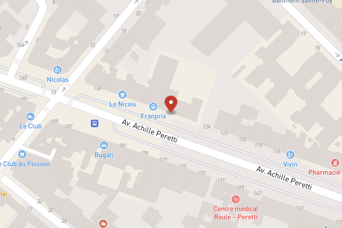 Plan de situation — 128 Avenue Achille Peretti