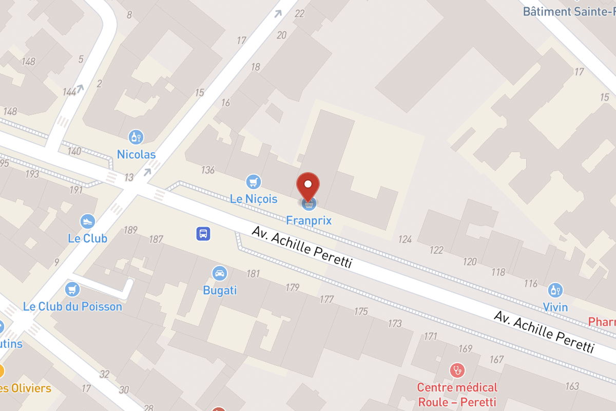 Plan de situation — 130 Avenue Achille Peretti