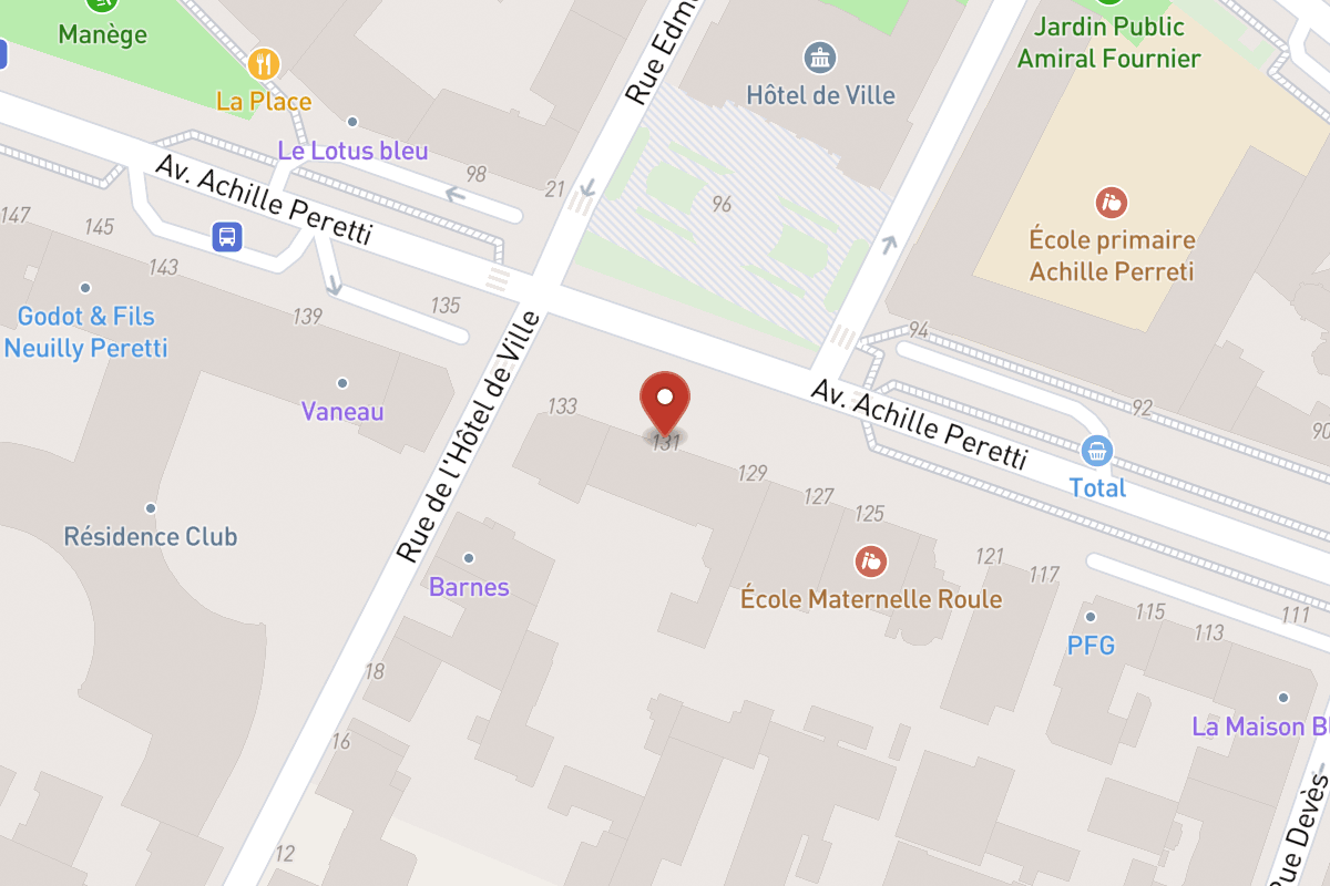 Plan de situation — 131 Avenue Achille Peretti