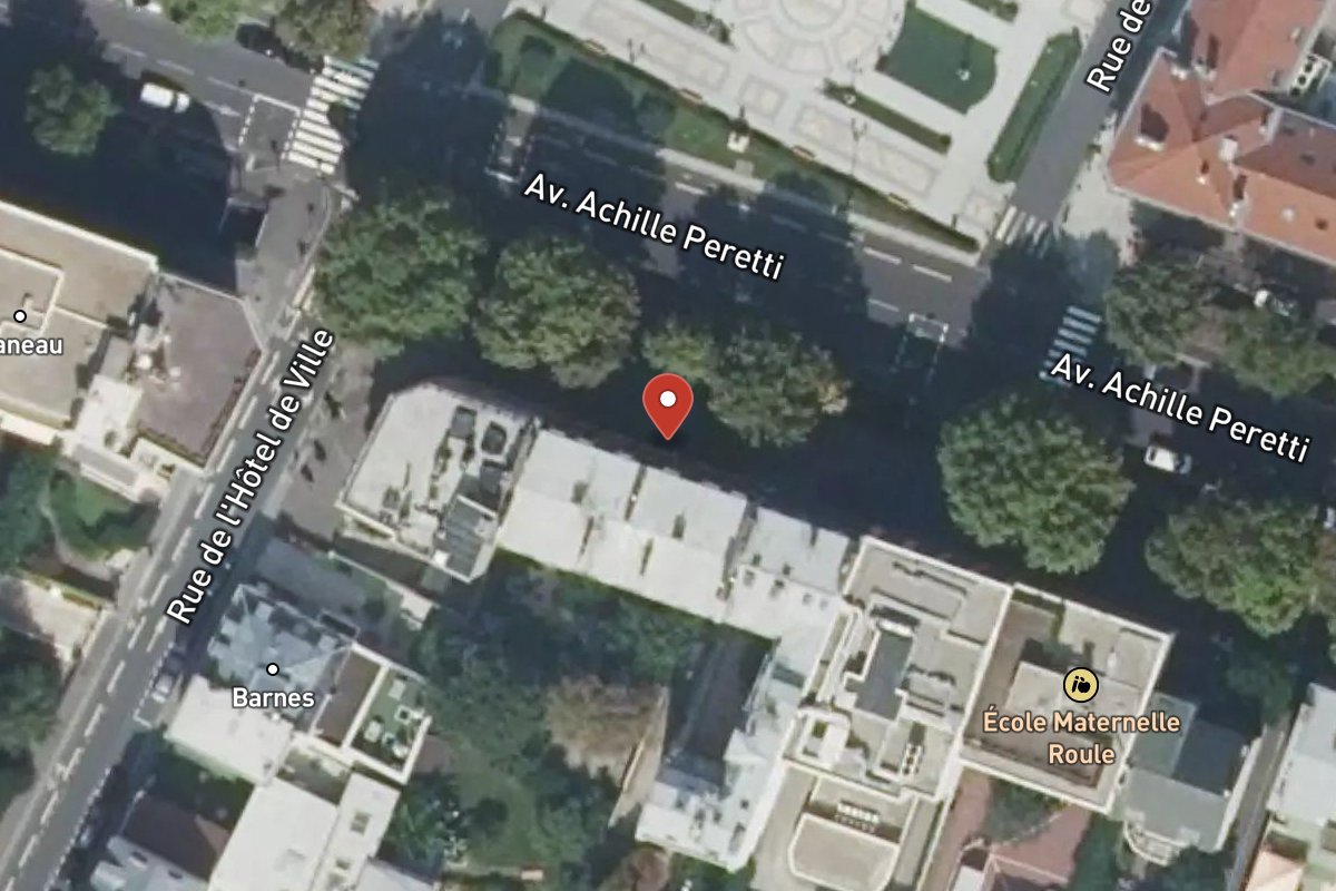 Vue satellite — 131 Avenue Achille Peretti