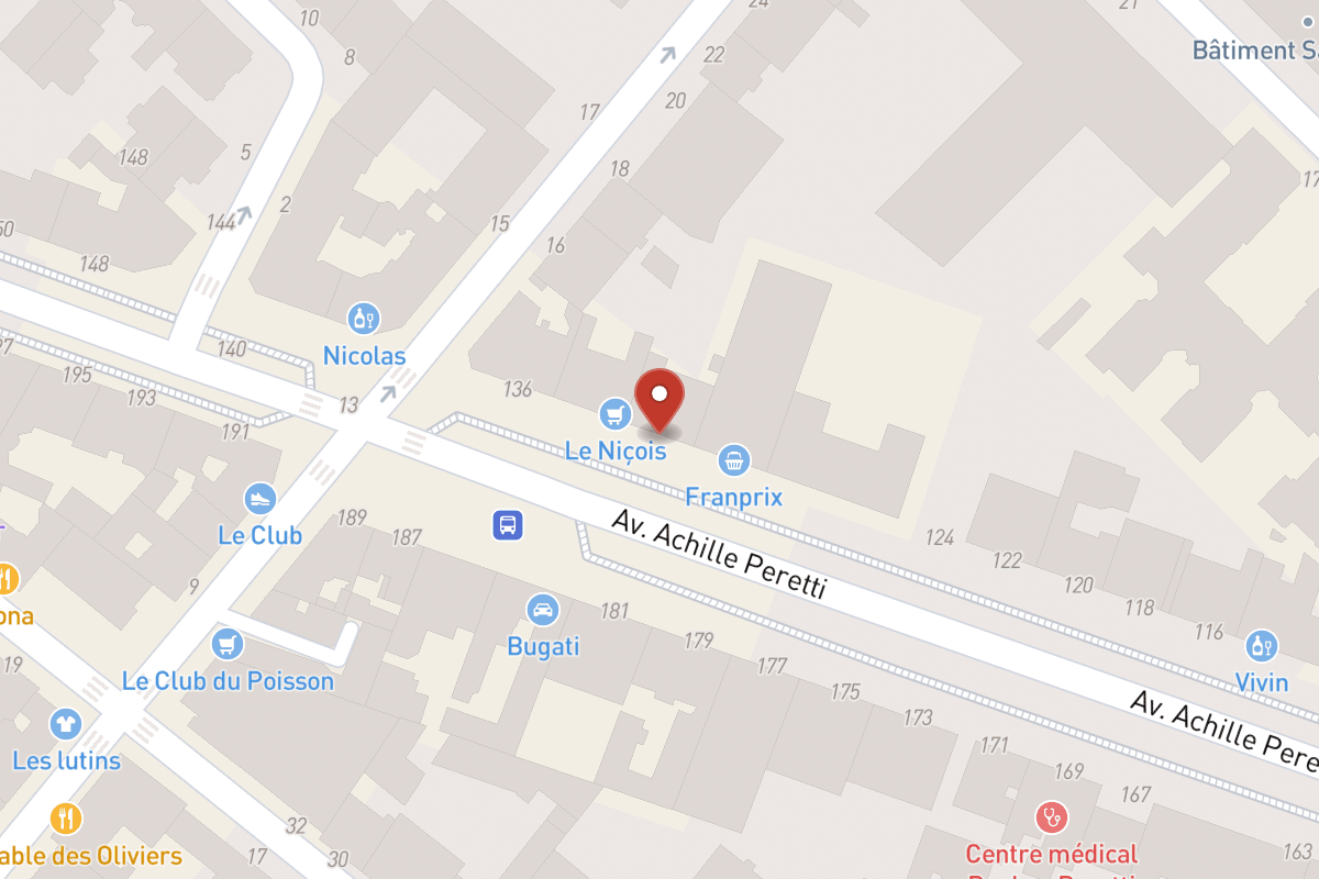 Plan de situation — 132 Avenue Achille Peretti