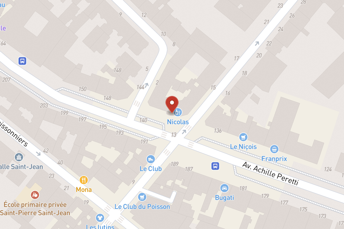 Plan de situation — 138 Avenue Achille Peretti