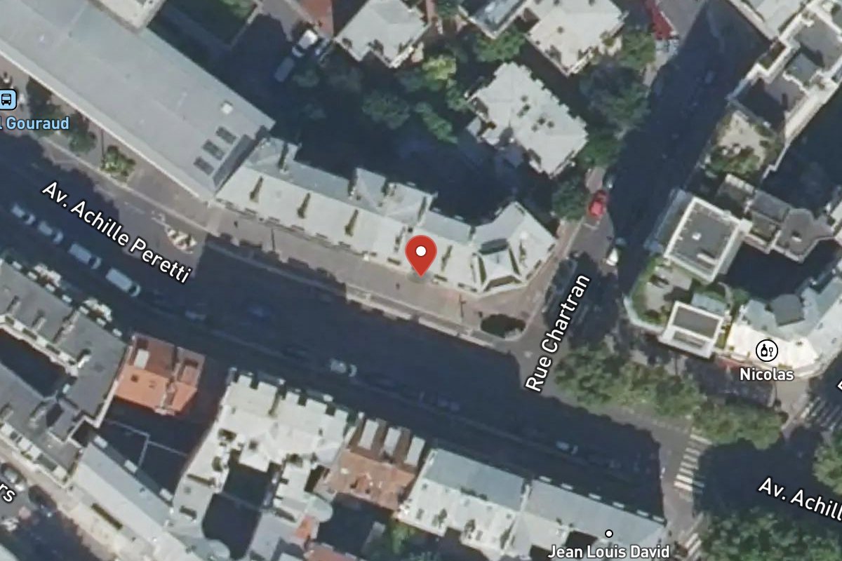 Vue satellite — 148 Avenue Achille Peretti