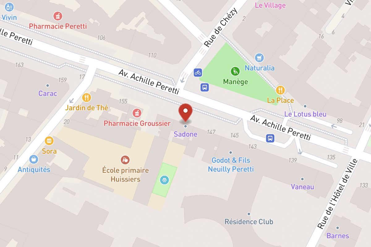 Plan de situation — 149 Avenue Achille Peretti