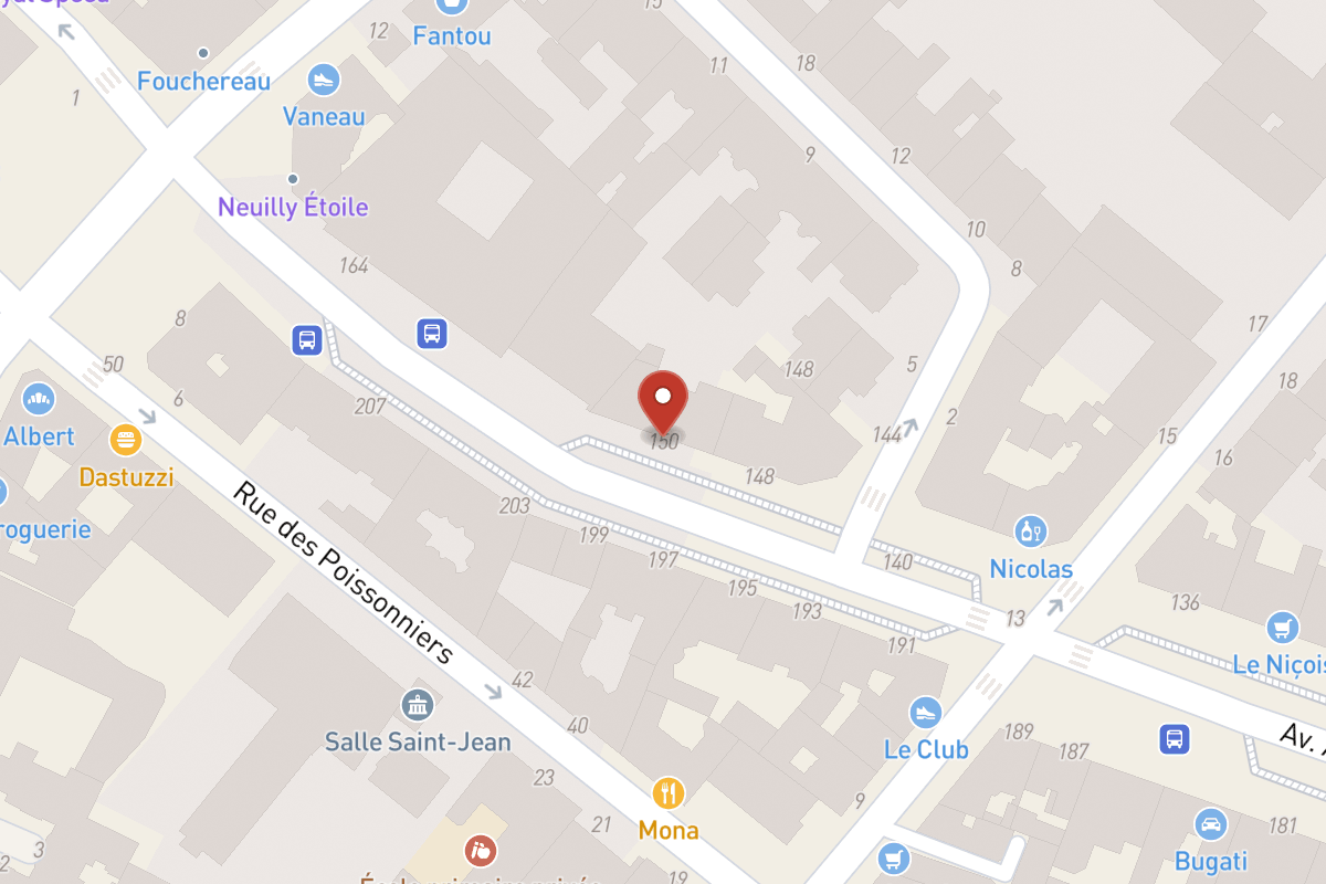 Plan de situation — 150 Avenue Achille Peretti