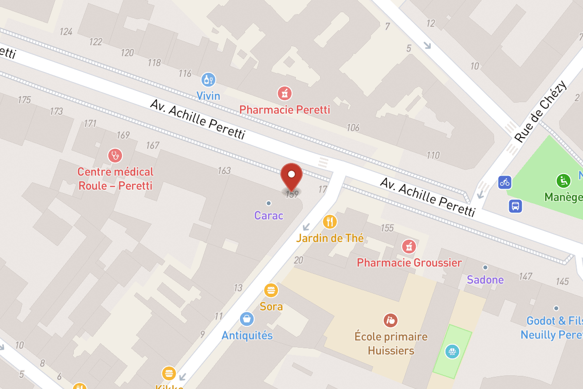 Plan de situation — 159 Avenue Achille Peretti