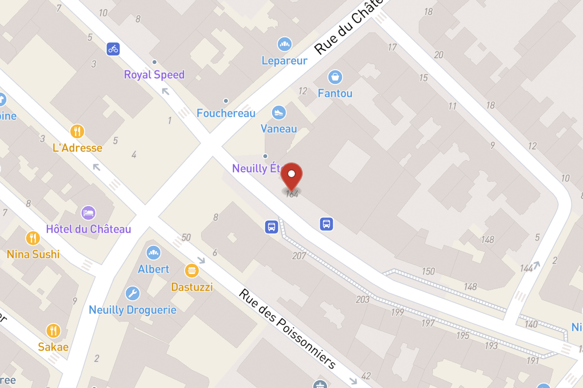Plan de situation — 164 Avenue Achille Peretti