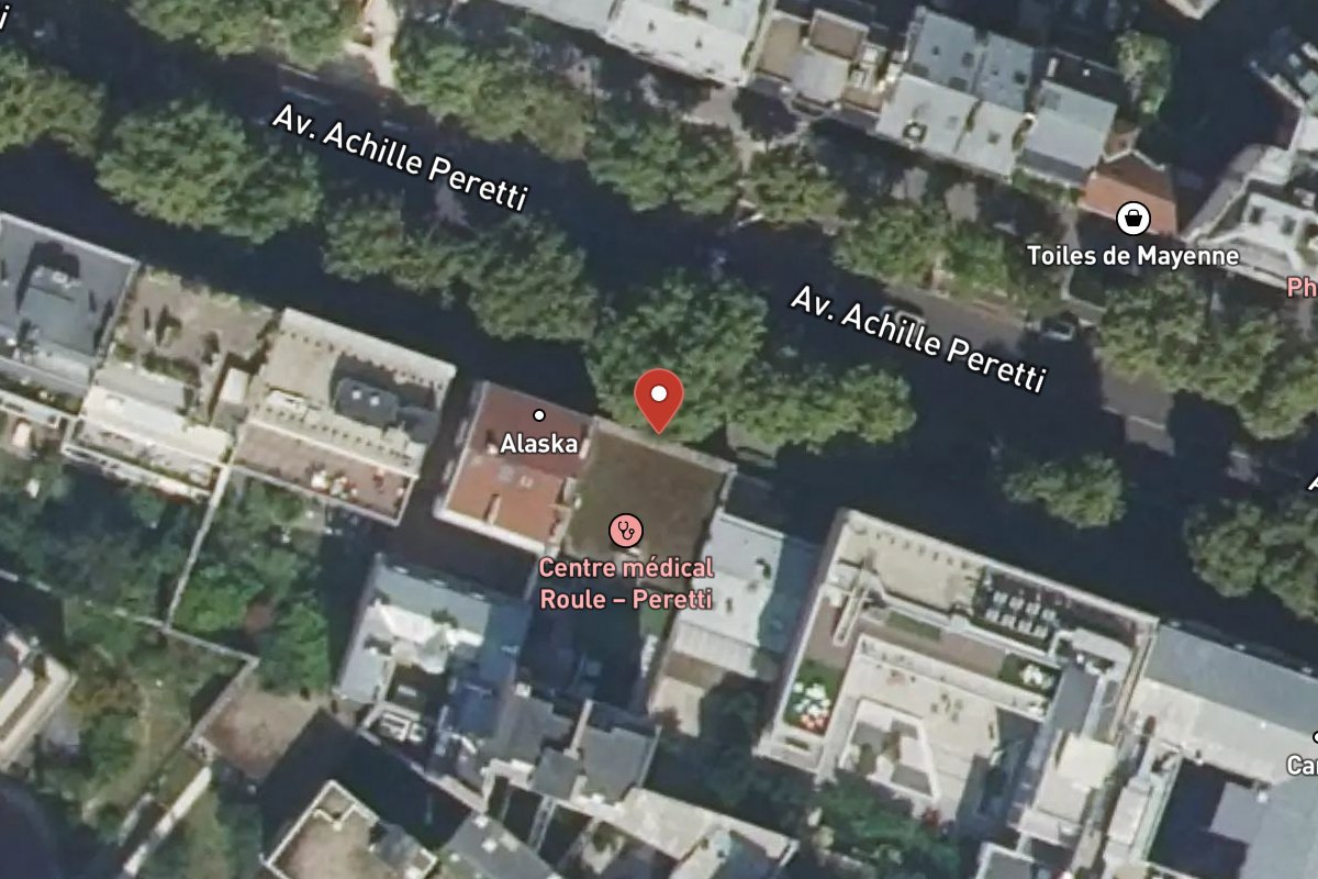 Vue satellite — 169 Avenue Achille Peretti