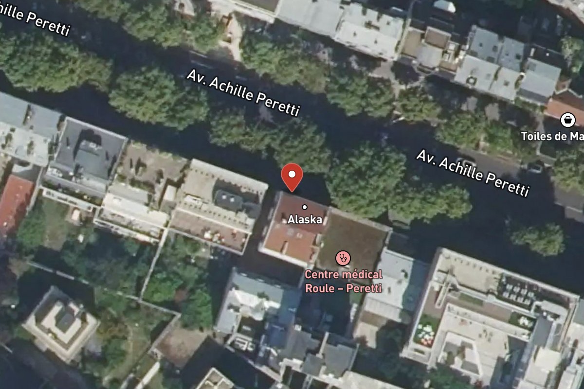 Vue satellite — 171 Avenue Achille Peretti