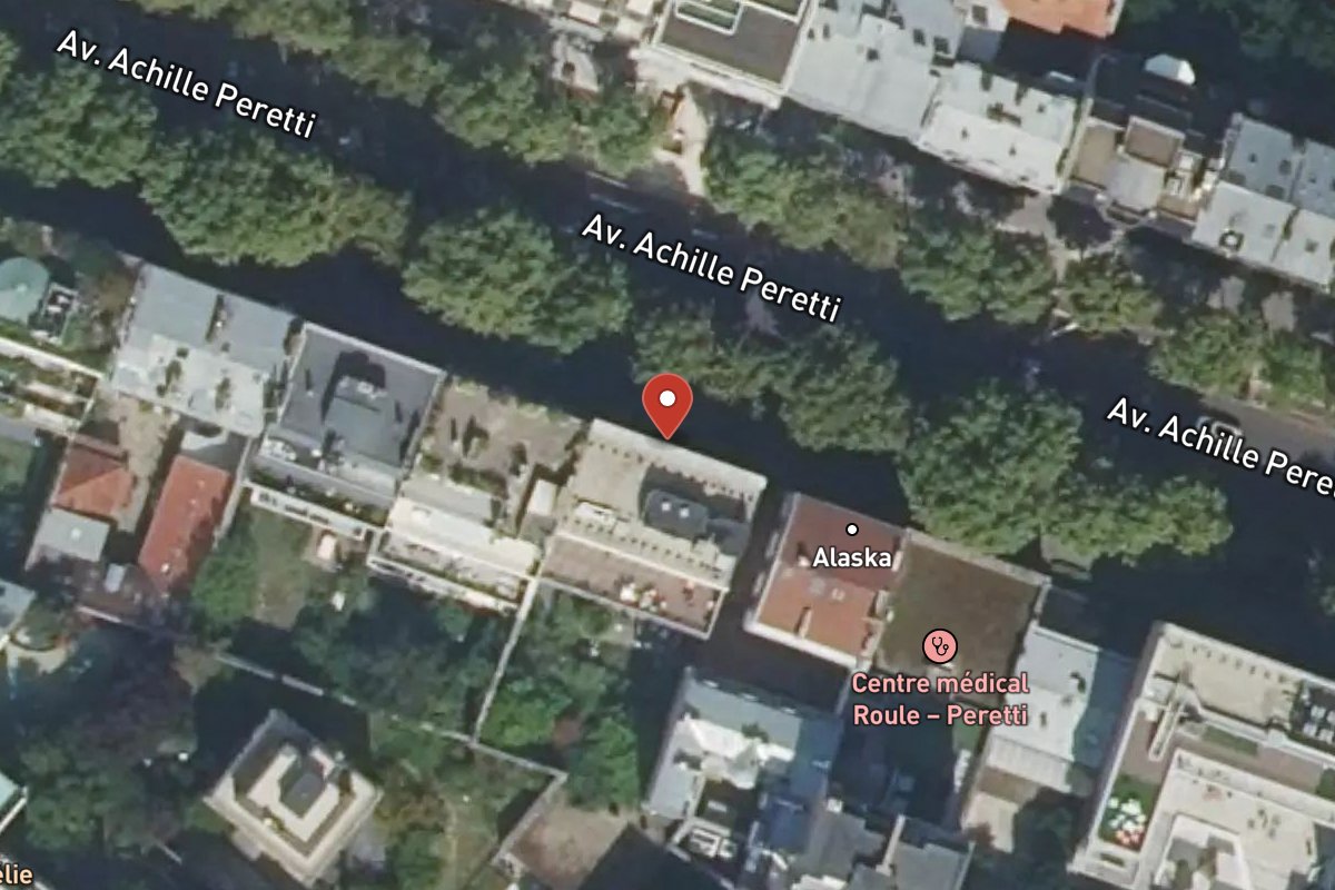 Vue satellite — 173 Avenue Achille Peretti