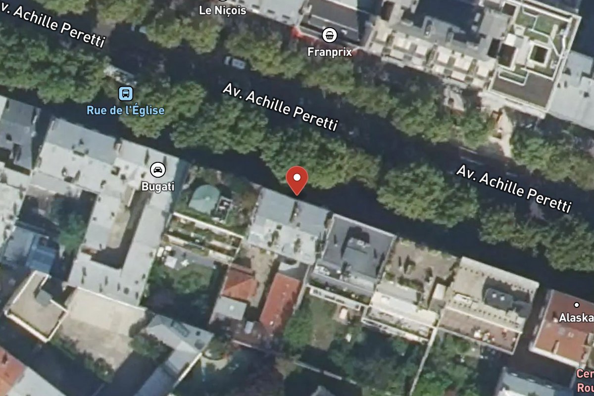 Vue satellite — 179 Avenue Achille Peretti