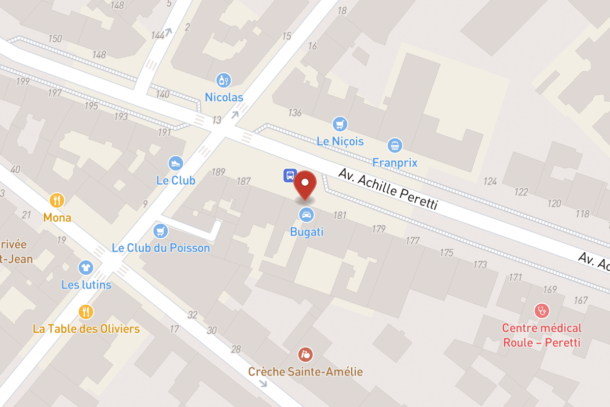 Plan de situation — 183 Avenue Achille Peretti