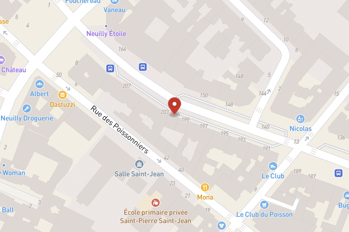 Plan de situation — 201 Avenue Achille Peretti