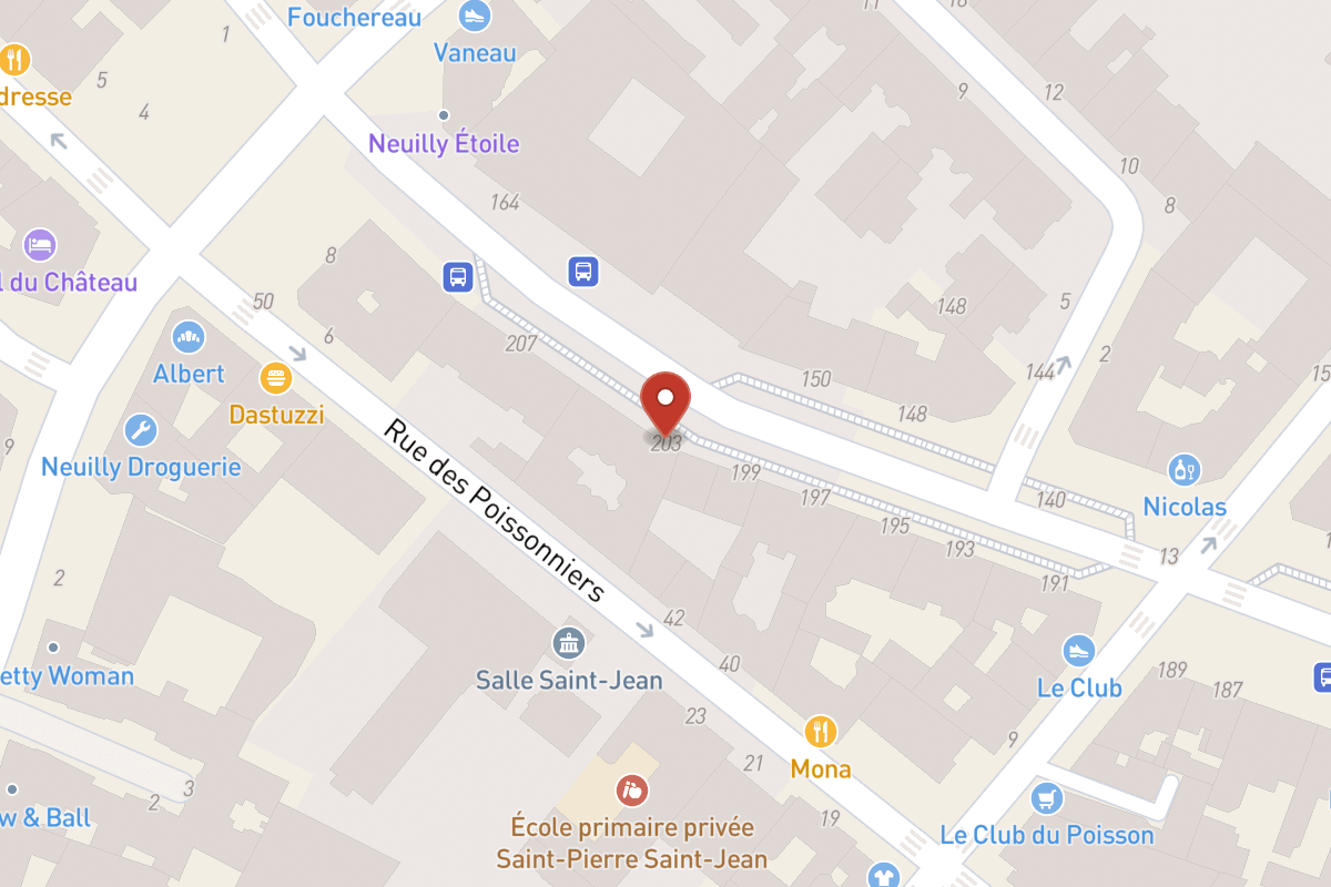 Plan de situation — 203 Avenue Achille Peretti
