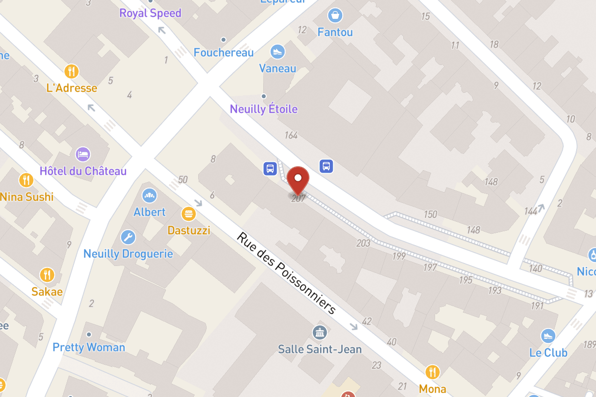 Plan de situation — 207 Avenue Achille Peretti