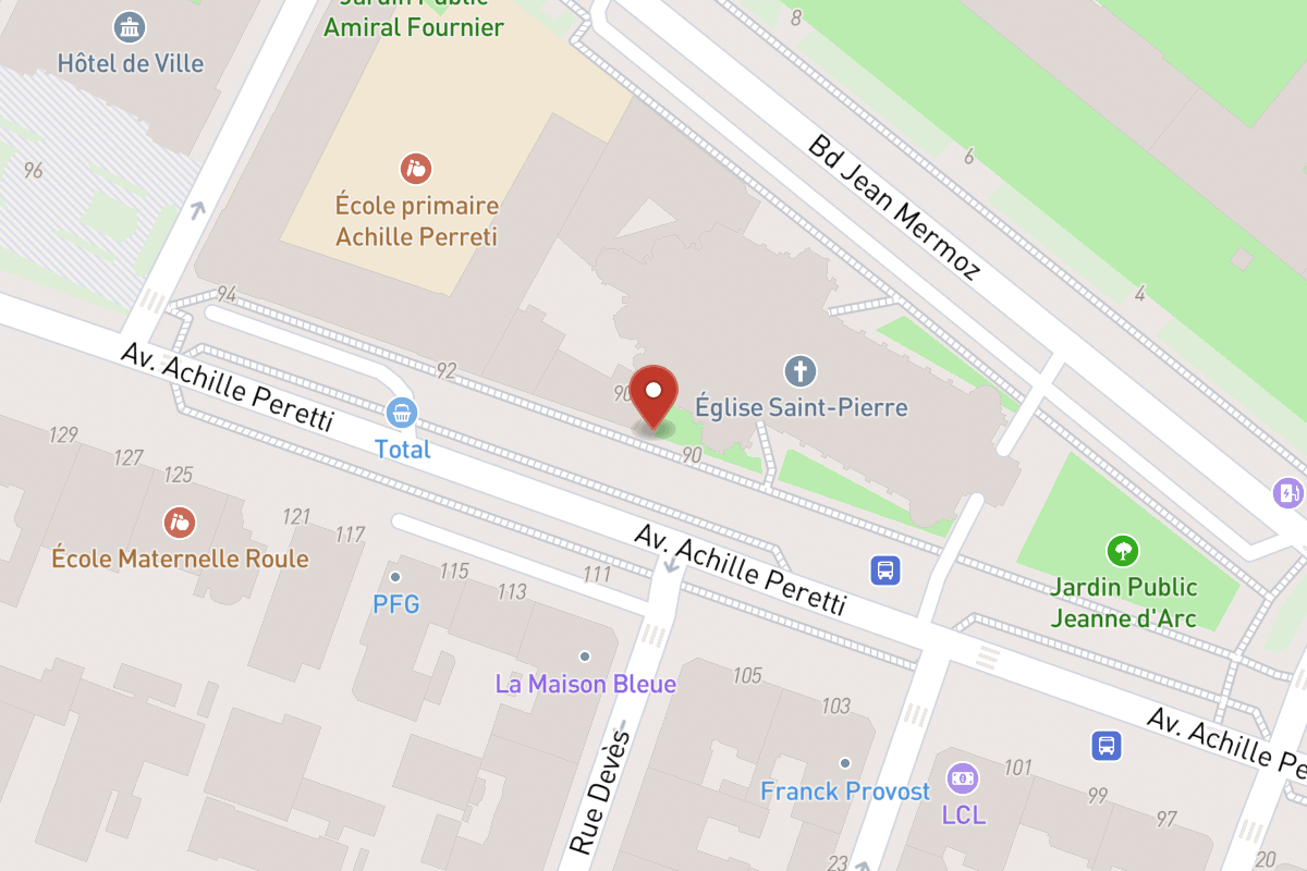 Plan de situation — 90 Avenue Achille Peretti