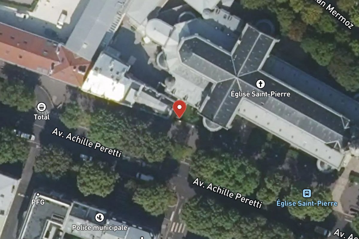 Vue satellite — 90 Avenue Achille Peretti