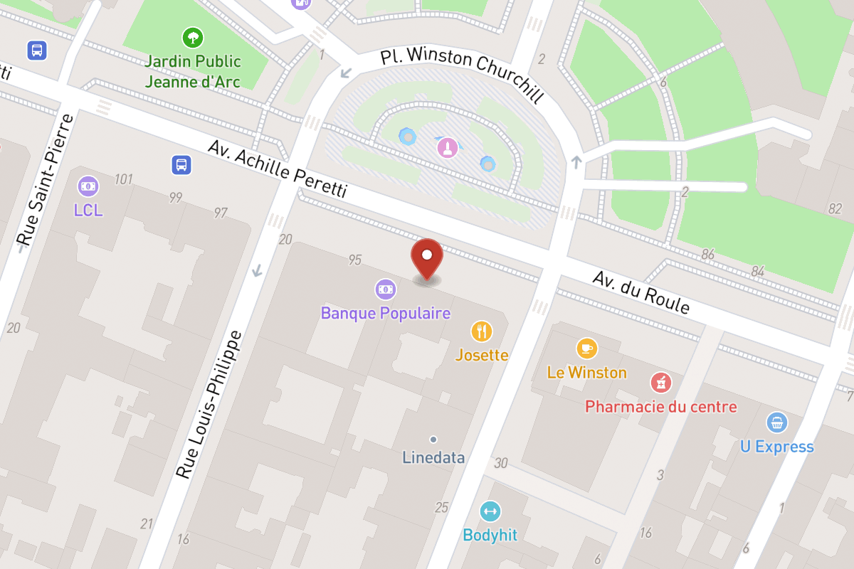 Plan de situation — 93BIS Avenue Achille Peretti