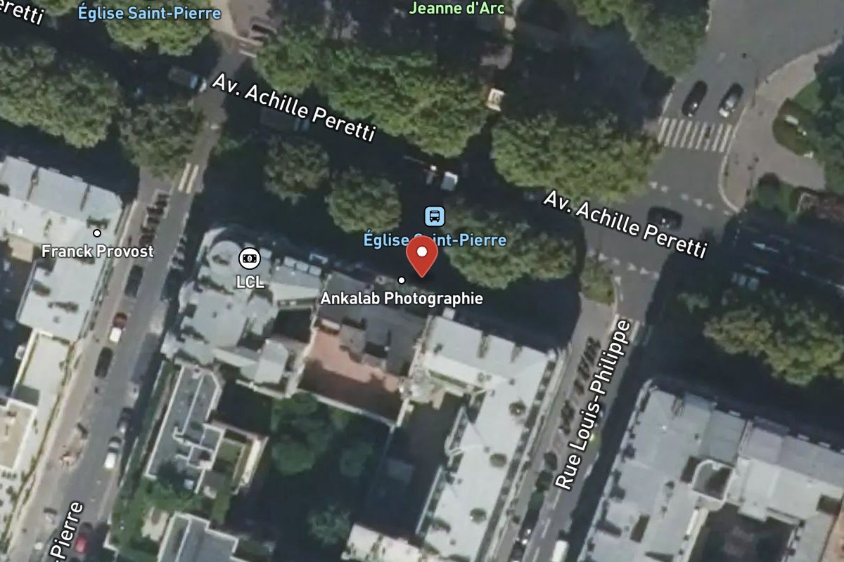 Vue satellite — 99 Avenue Achille Peretti