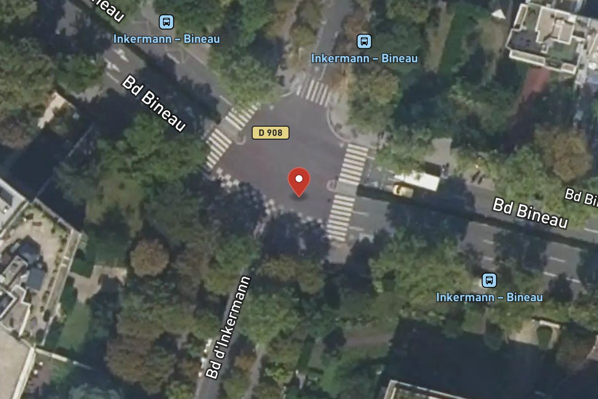 Vue satellite — 101 Avenue Bineau