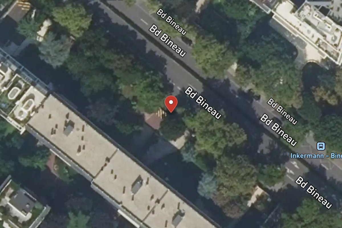 Vue satellite — 111 Avenue Bineau