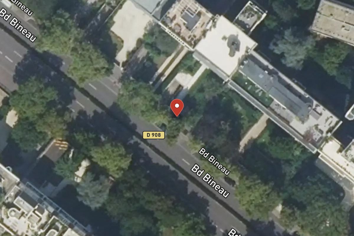 Vue satellite — 116 Avenue Bineau