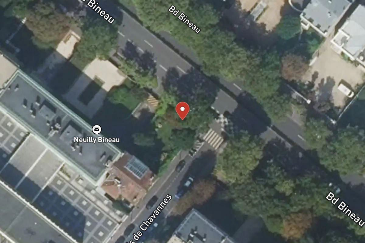 Vue satellite — 145 Avenue Bineau