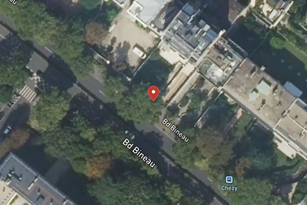 Vue satellite — 146 Avenue Bineau