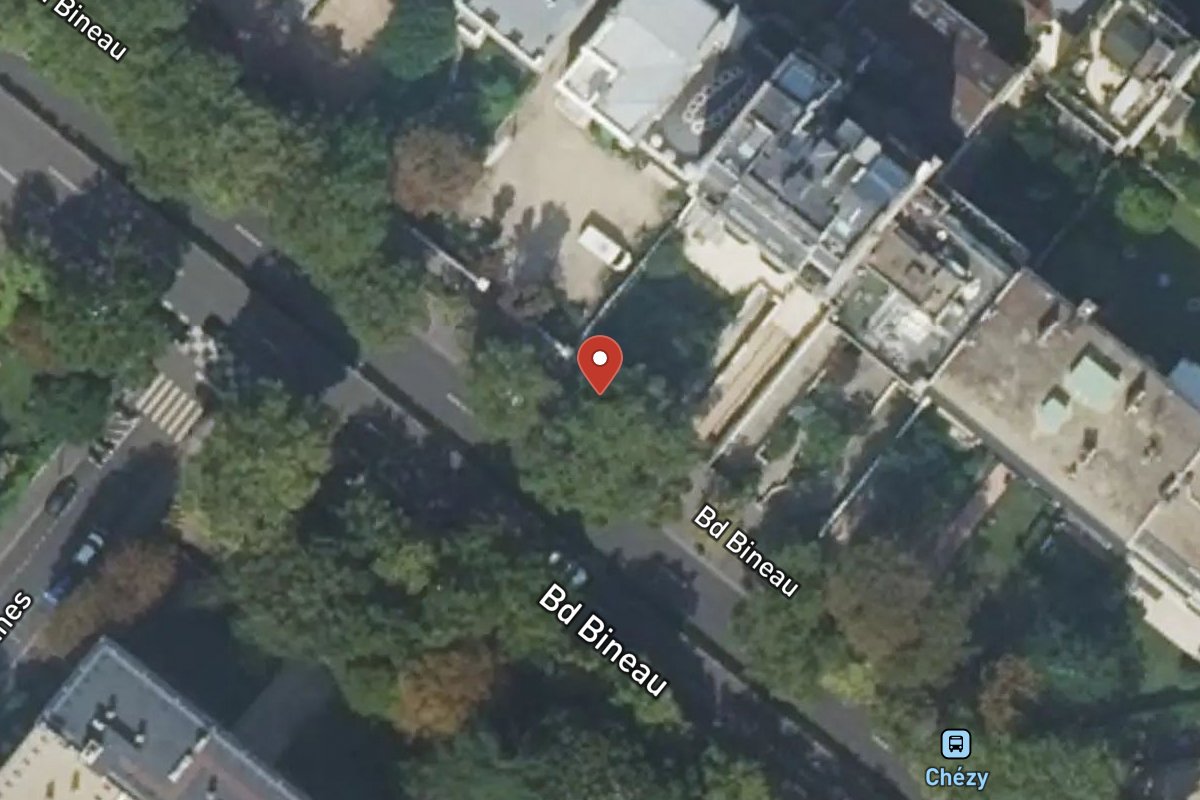 Vue satellite — 148 Avenue Bineau