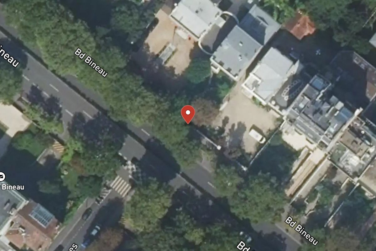 Vue satellite — 152 Avenue Bineau