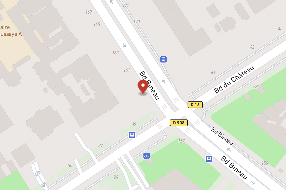 Plan de situation — 159 Avenue Bineau
