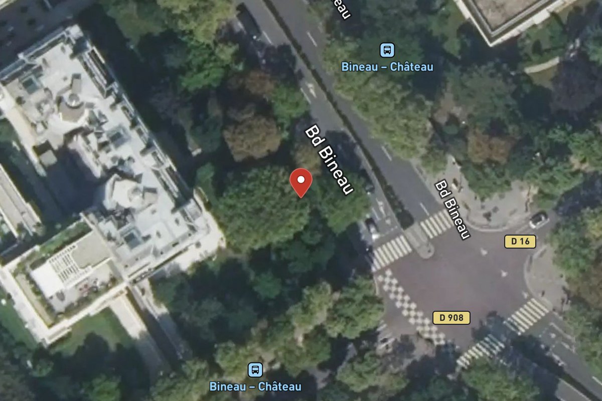 Vue satellite — 159 Avenue Bineau