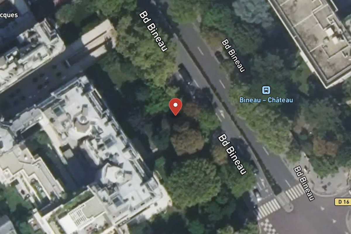 Vue satellite — 161 Avenue Bineau