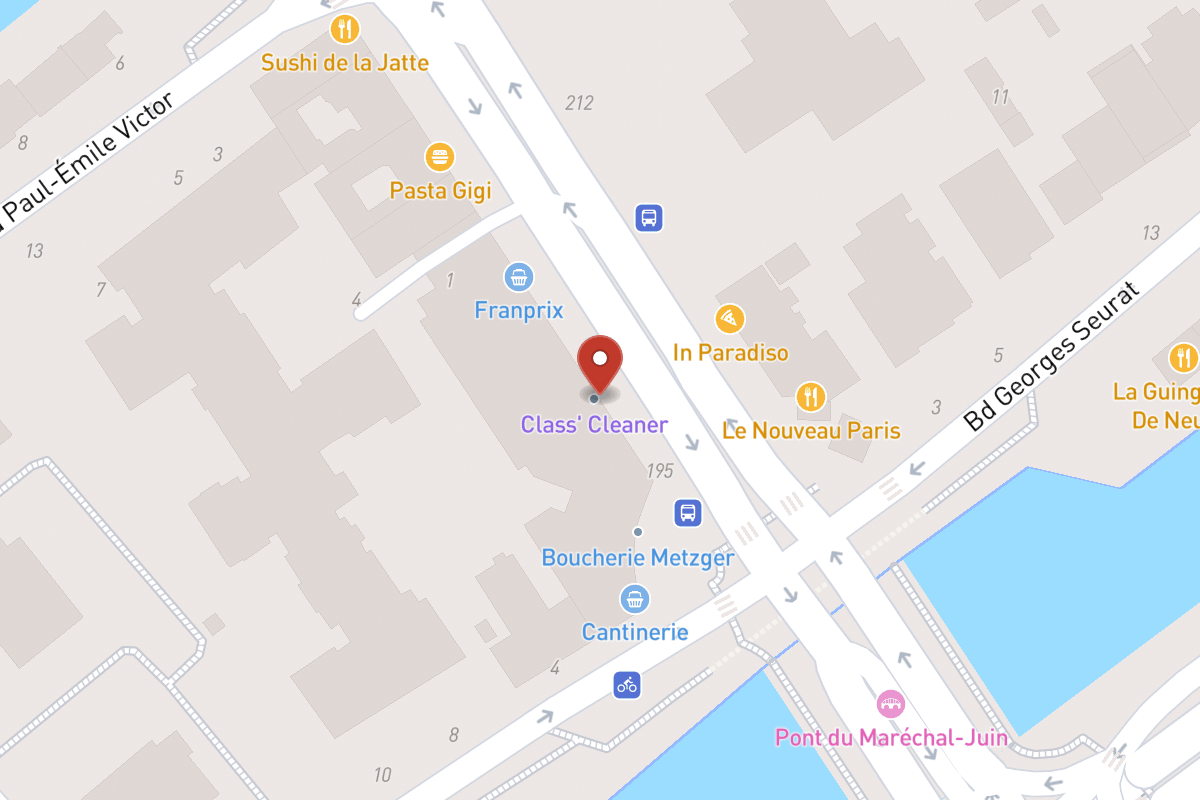Plan de situation — 201 Avenue Bineau
