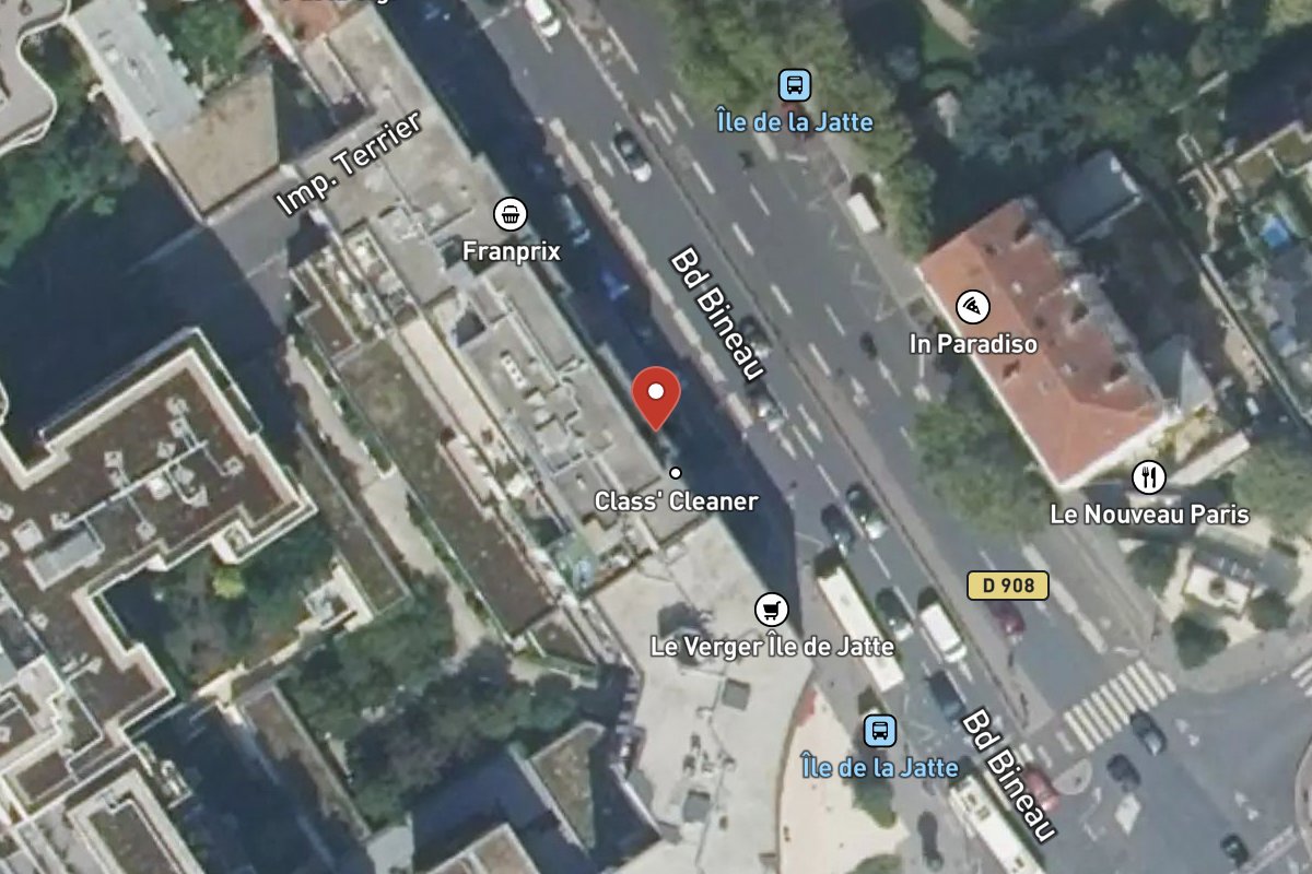 Vue satellite — 203 Avenue Bineau