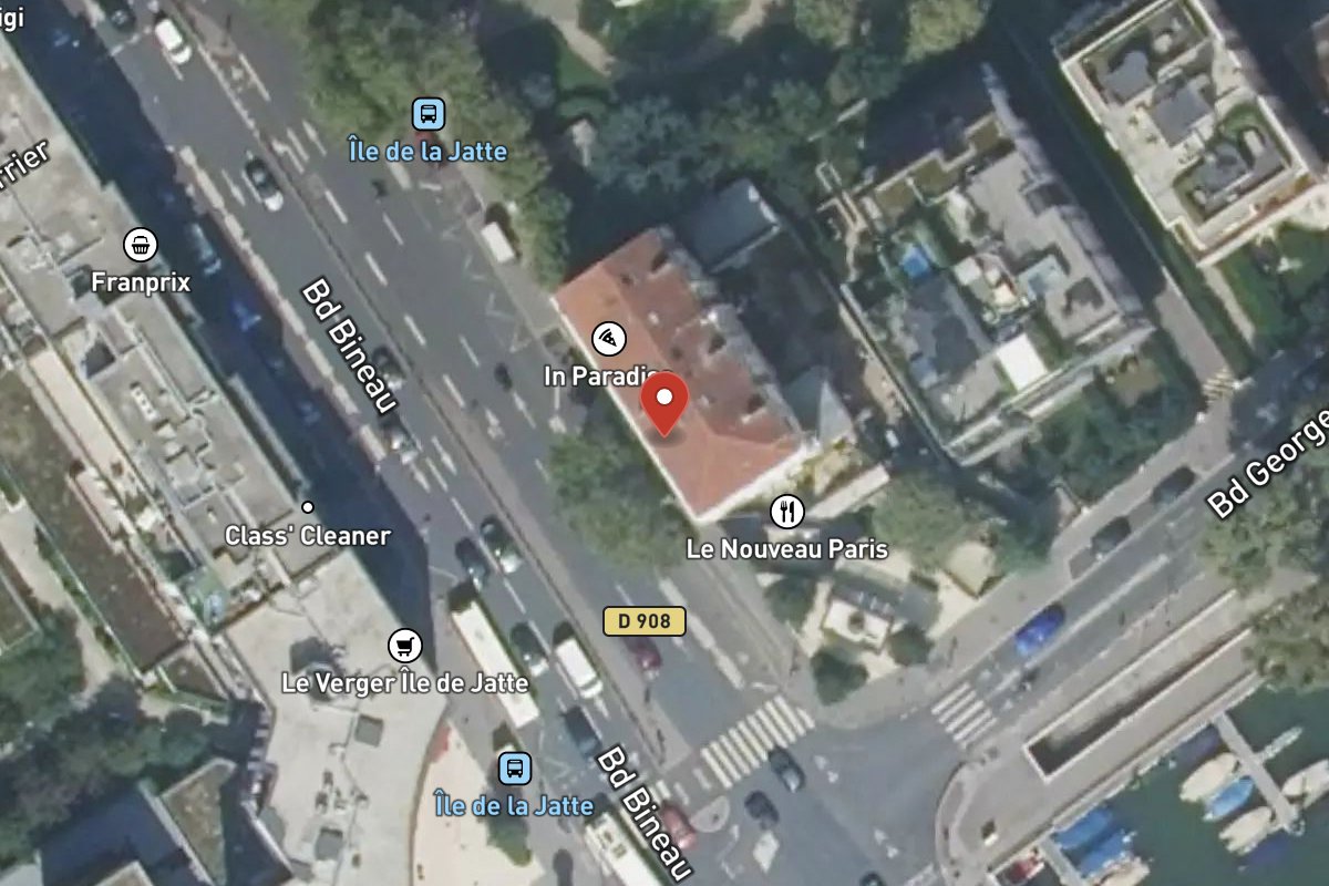 Vue satellite — 204 Avenue Bineau