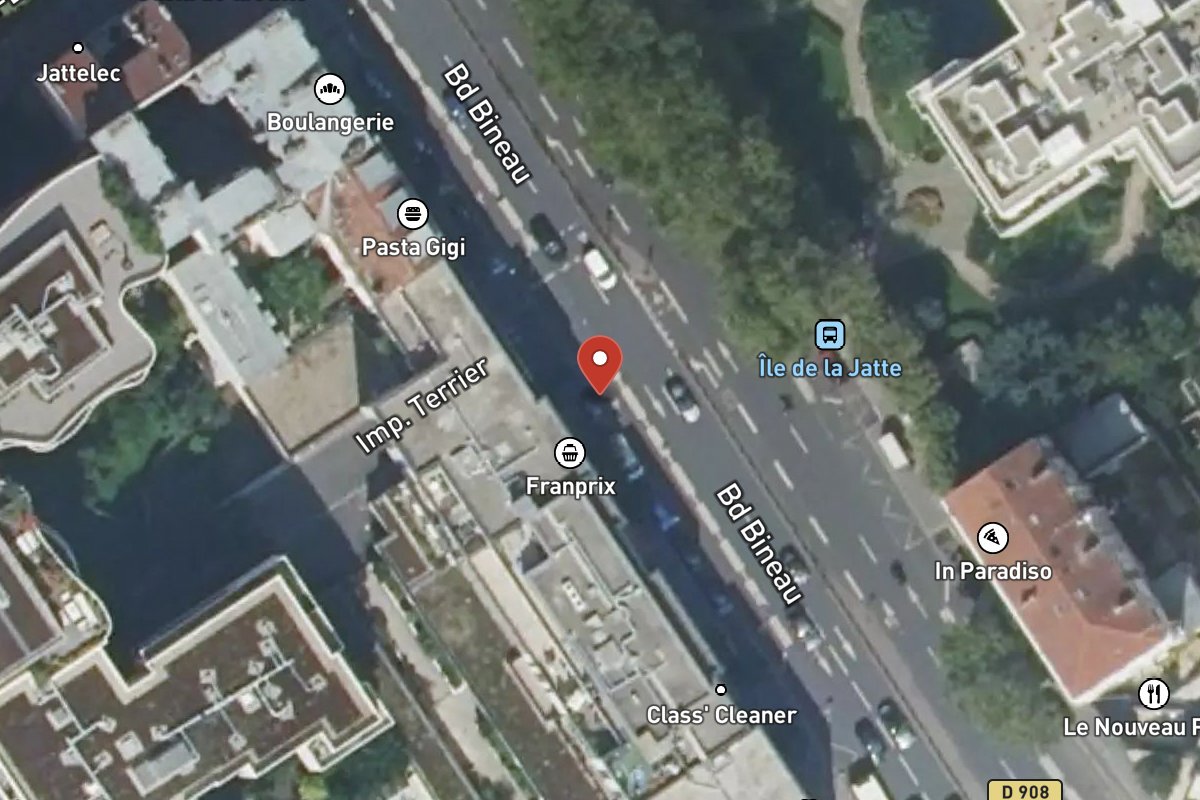 Vue satellite — 209 Avenue Bineau