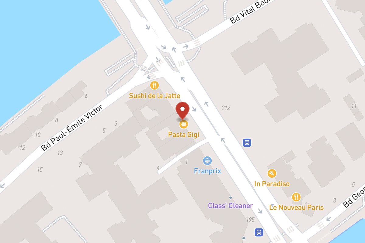 Plan de situation — 213 Avenue Bineau