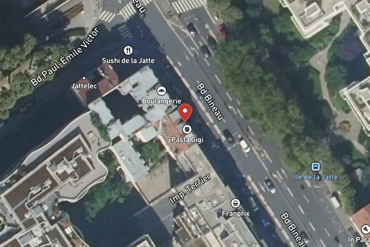 Vue satellite — 213 Avenue Bineau