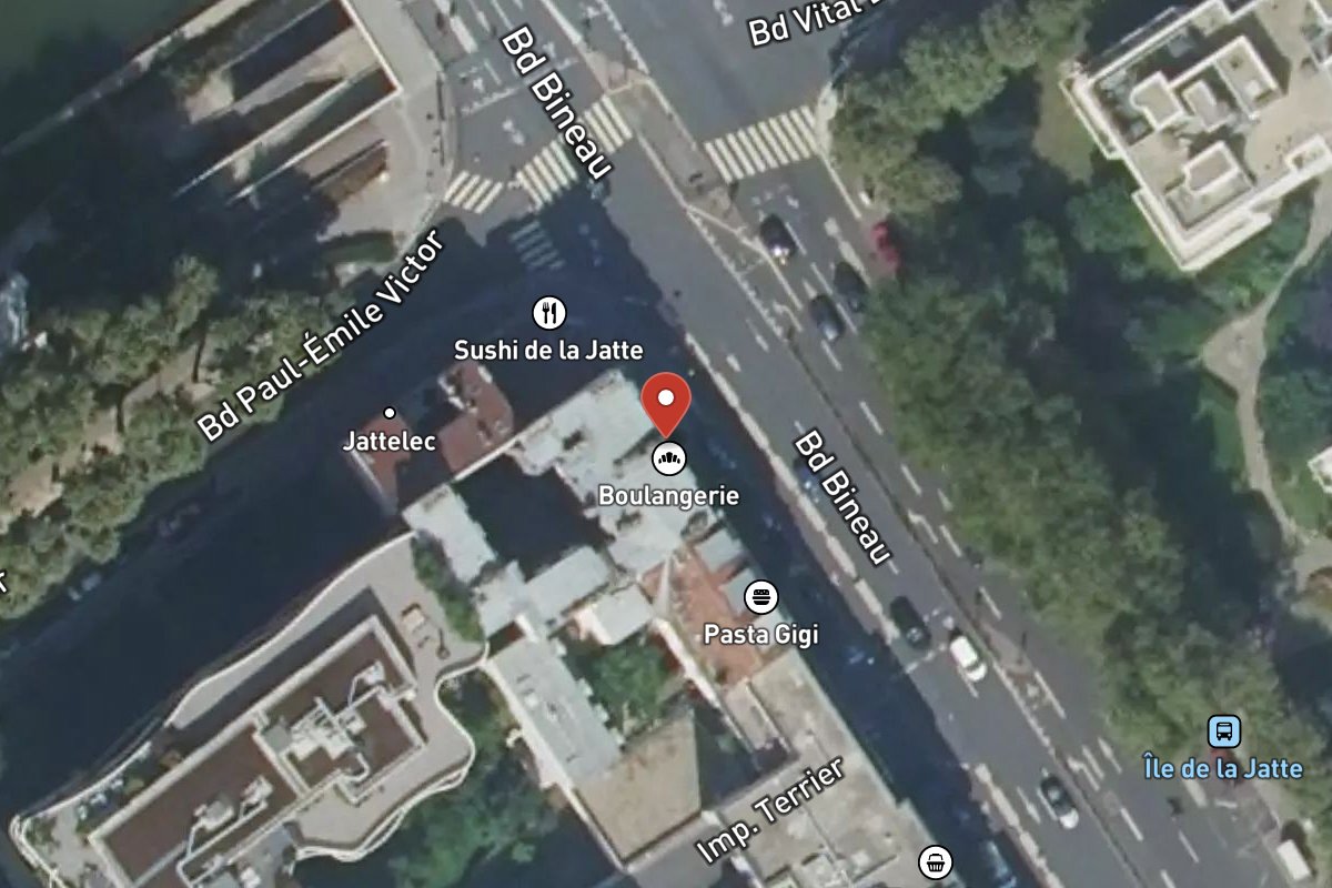 Vue satellite — 215 Avenue Bineau