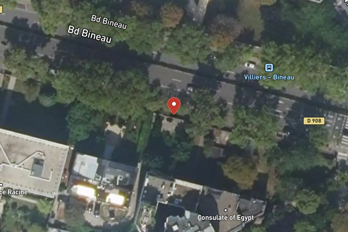 Vue satellite — 57 Avenue Bineau