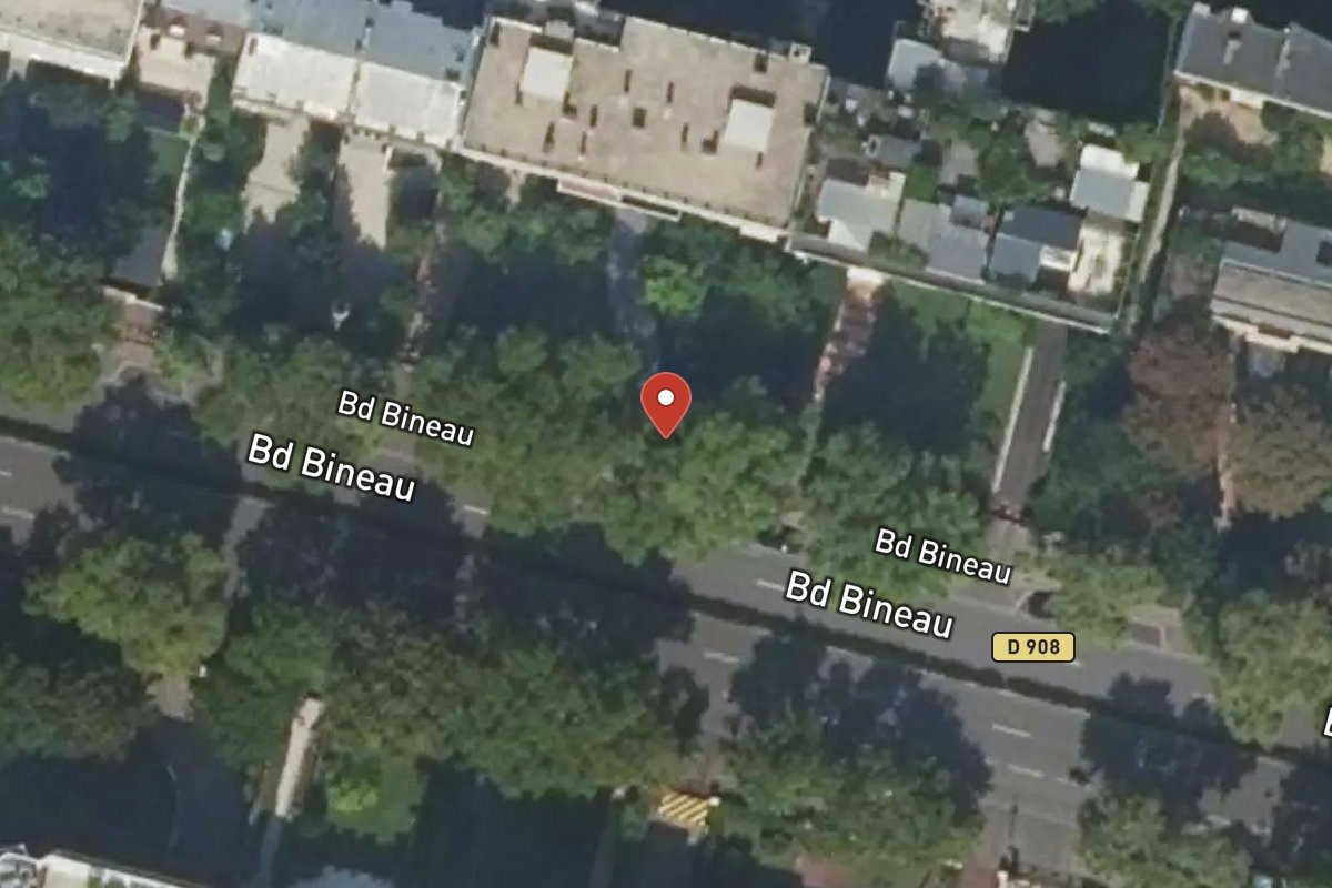 Vue satellite — 70 Avenue Bineau