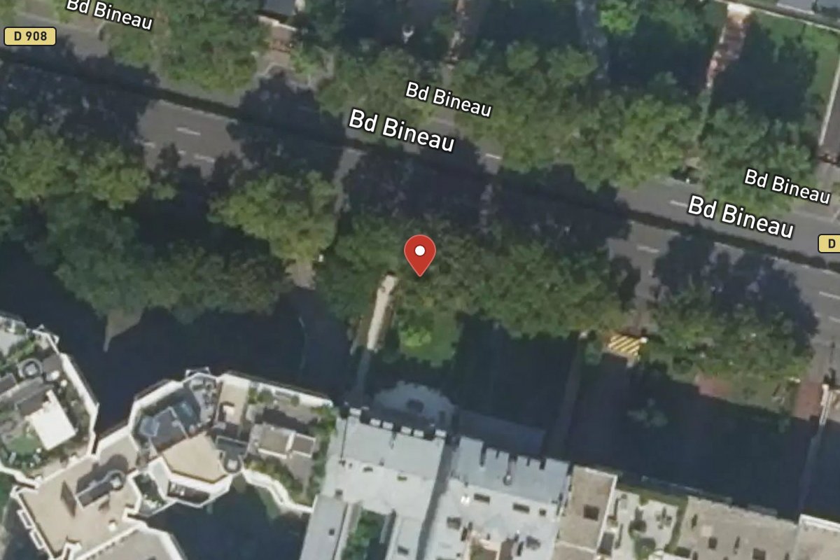 Vue satellite — 71 Avenue Bineau