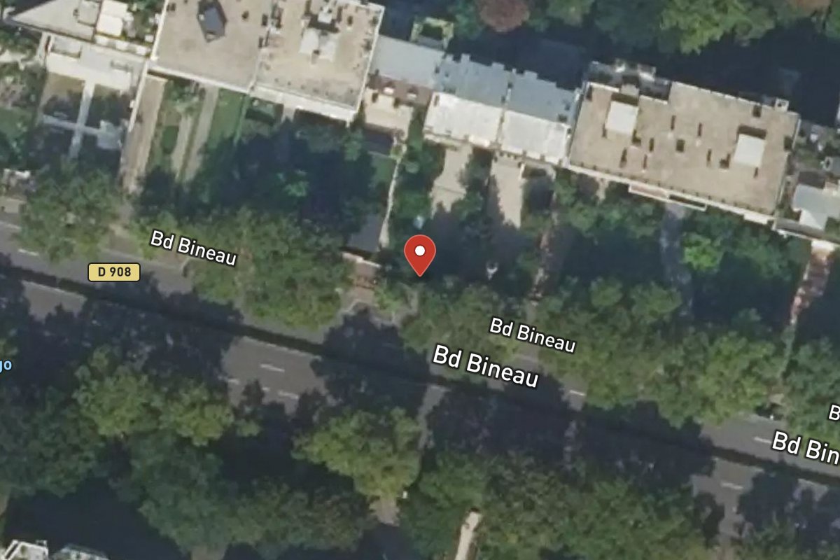 Vue satellite — 76 Avenue Bineau
