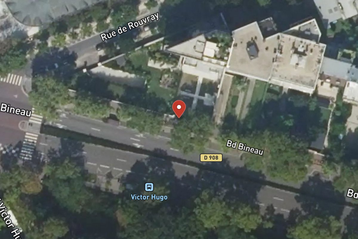 Vue satellite — 86 Avenue Bineau
