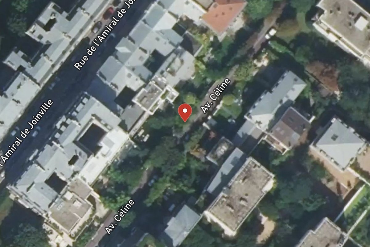 Vue satellite — 9 Avenue Céline