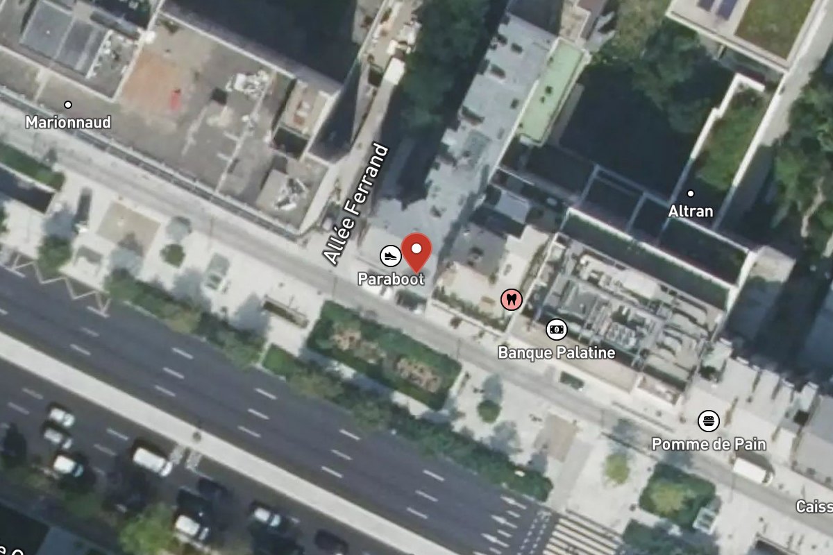 Vue satellite — 102 Avenue Charles de Gaulle